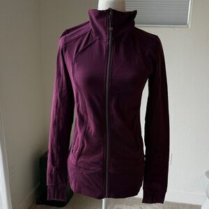 Lululemon eggplant zip up